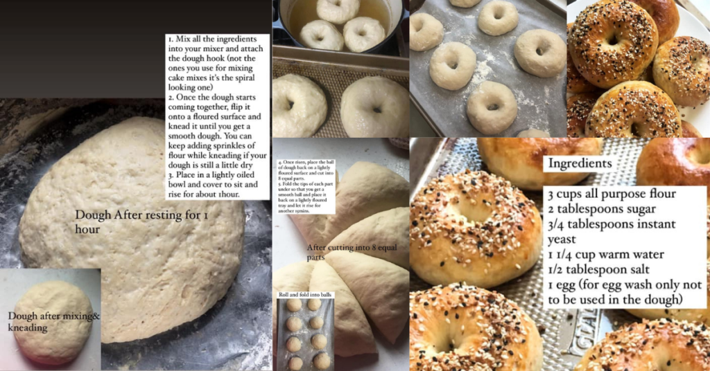 Chewy bagels can inspire